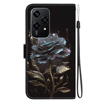 For Honor 200 Lite Stand Case Pattern Print Leather Wallet Phone Cover