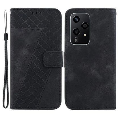 For Honor 200 Lite Case Pattern Imprint Leather Stand Phone Cover with Wallet