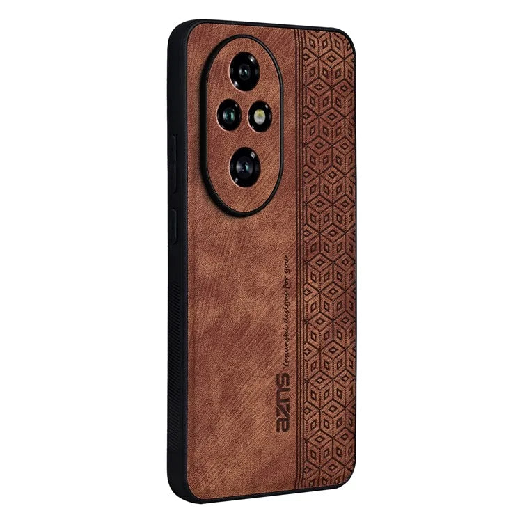 AZNS For Honor 200 5G Shockproof Case Anti-Drop PU+TPU Phone Cover