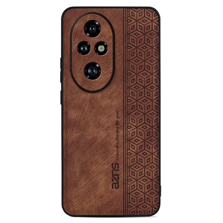 AZNS For Honor 200 5G Shockproof Case Anti-Drop PU+TPU Phone Cover