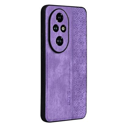 AZNS For Honor 200 5G Shockproof Case Anti-Drop PU+TPU Phone Cover