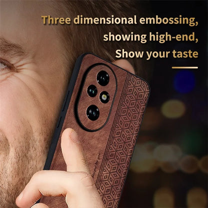 AZNS For Honor 200 5G Shockproof Case Anti-Drop PU+TPU Phone Cover