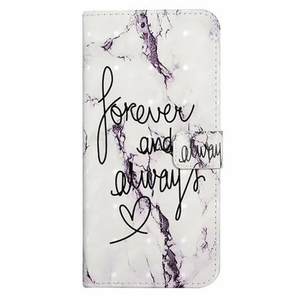 For Samsung Galaxy S24 FE Case 3D Pattern Printed Leather Phone Cover Card Holder