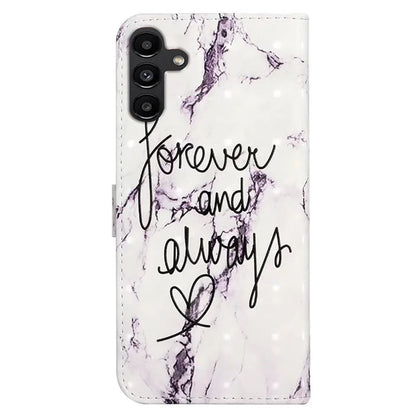 For Samsung Galaxy S24 FE Case 3D Pattern Printed Leather Phone Cover Card Holder