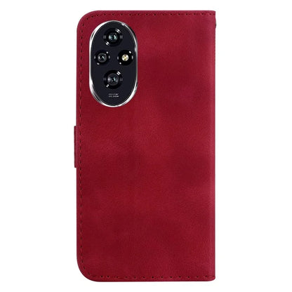 For Honor 200 5G Stand Case Pattern Imprint Leather Wallet Phone Cover with Strap