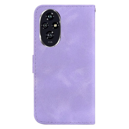For Honor 200 5G Stand Case Pattern Imprint Leather Wallet Phone Cover with Strap