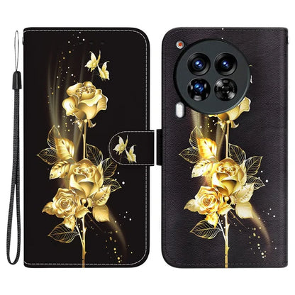 For TECNO Camon 30 Premier 5G Stand Wallet Case Pattern Print Leather Phone Cover