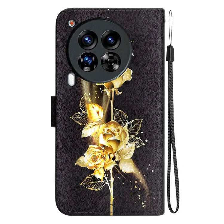 For TECNO Camon 30 Premier 5G Stand Wallet Case Pattern Print Leather Phone Cover