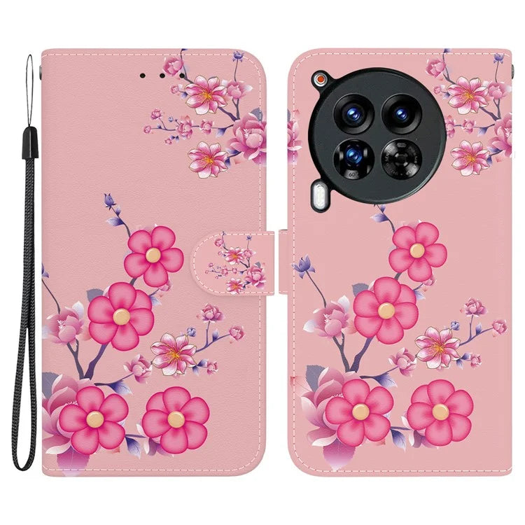 For TECNO Camon 30 Premier 5G Stand Wallet Case Pattern Print Leather Phone Cover