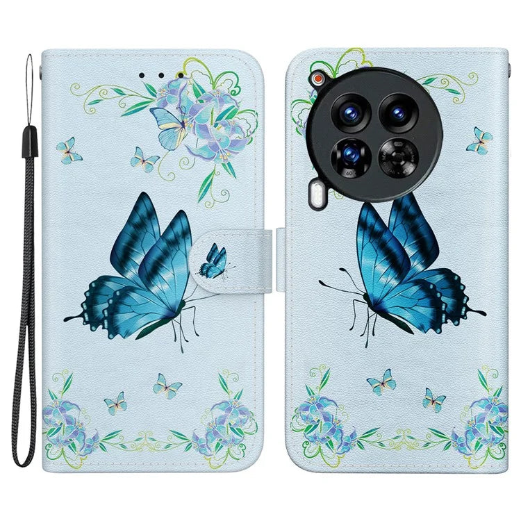 For TECNO Camon 30 Premier 5G Stand Wallet Case Pattern Print Leather Phone Cover