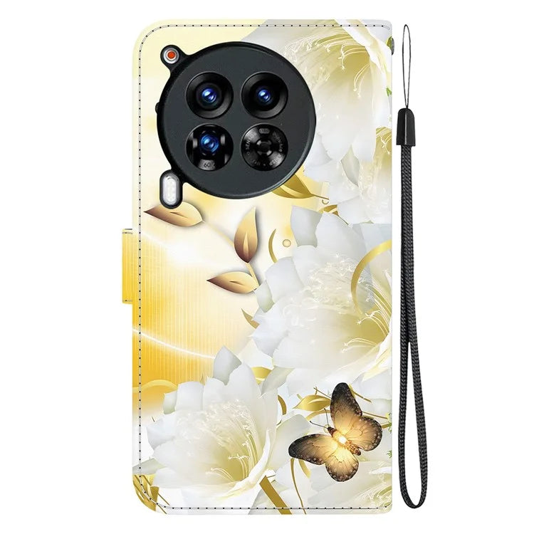 For TECNO Camon 30 Premier 5G Stand Wallet Case Pattern Print Leather Phone Cover