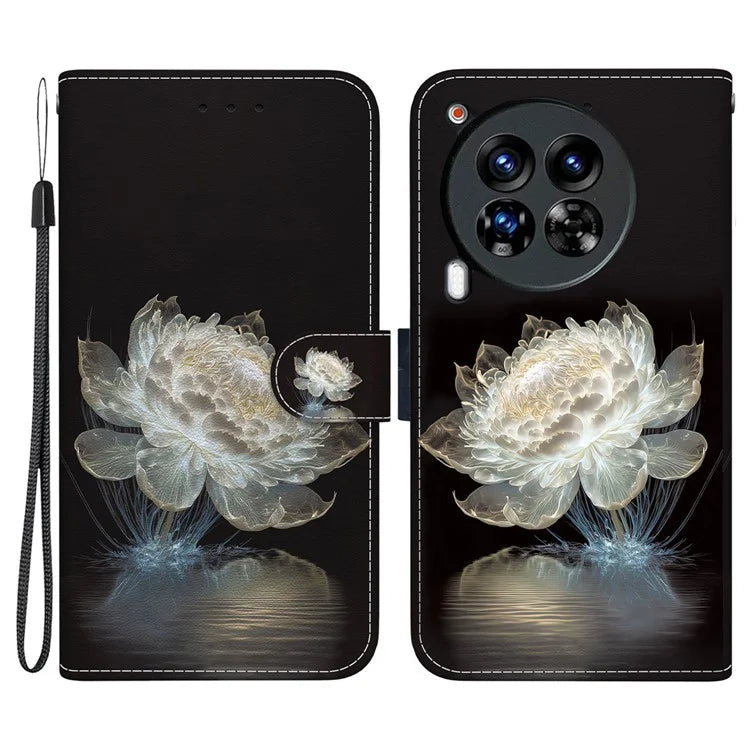 For TECNO Camon 30 Premier 5G Stand Wallet Case Pattern Print Leather Phone Cover