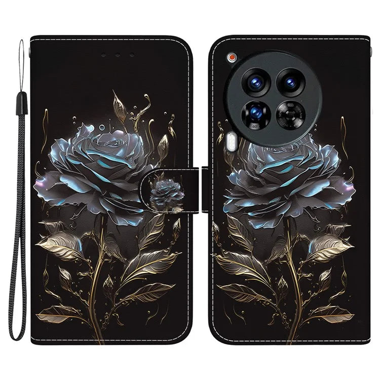 For TECNO Camon 30 Premier 5G Stand Wallet Case Pattern Print Leather Phone Cover