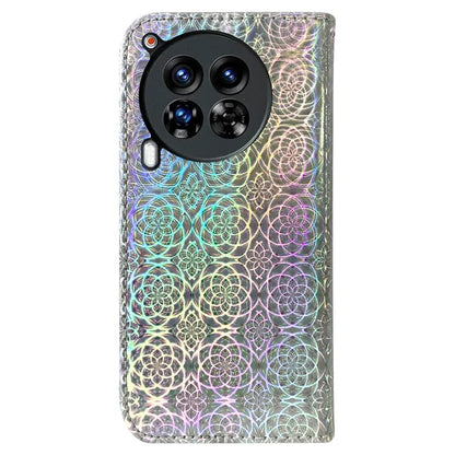 For TECNO Camon 30 Premier 5G Case Dazzling Flower Protective PU Leather Stand Phone Cover