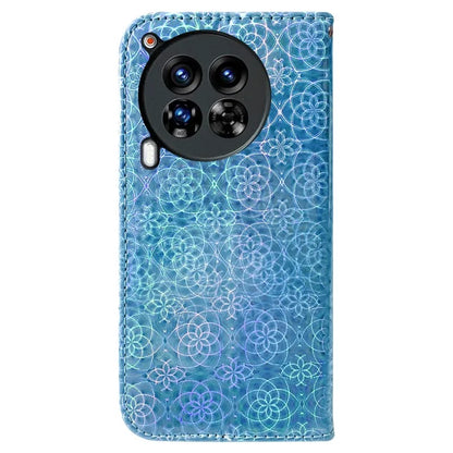 For TECNO Camon 30 Premier 5G Case Dazzling Flower Protective PU Leather Stand Phone Cover