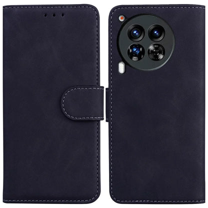 For TECNO Camon 30 Premier 5G Phone Case Solid Color Leather Phone Cover with Stand