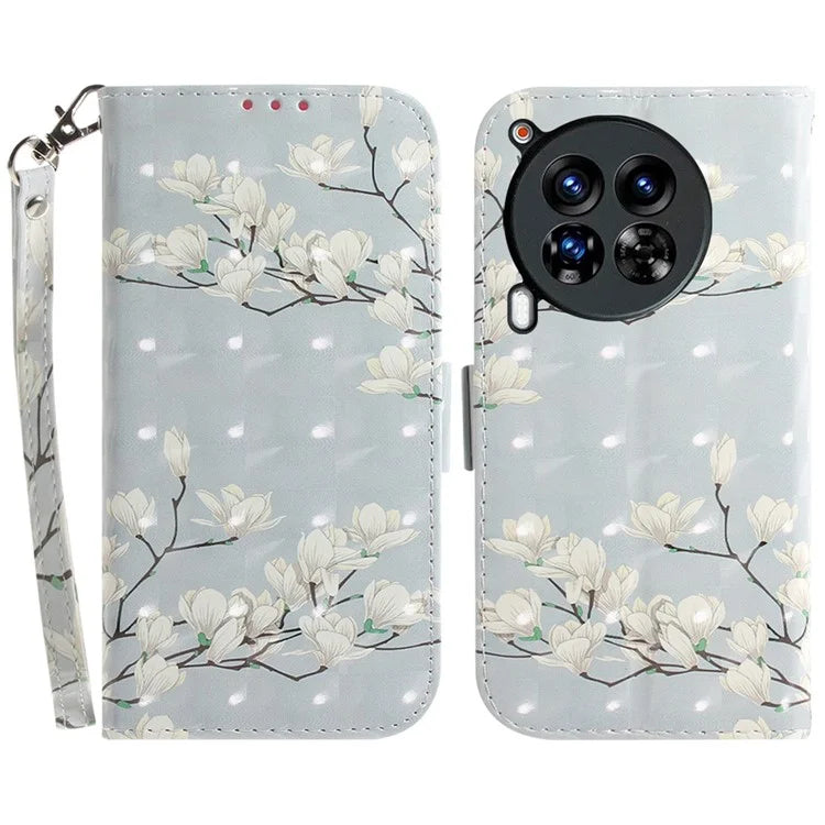 For TECNO Camon 30 Premier 5G Case Pattern Print PU Leather Wallet Phone Cover
