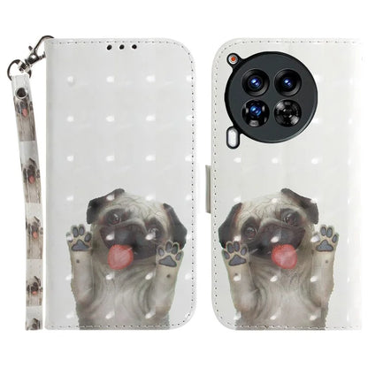 For TECNO Camon 30 Premier 5G Case Pattern Print PU Leather Wallet Phone Cover