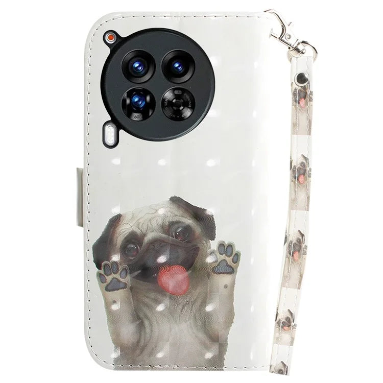 For TECNO Camon 30 Premier 5G Case Pattern Print PU Leather Wallet Phone Cover