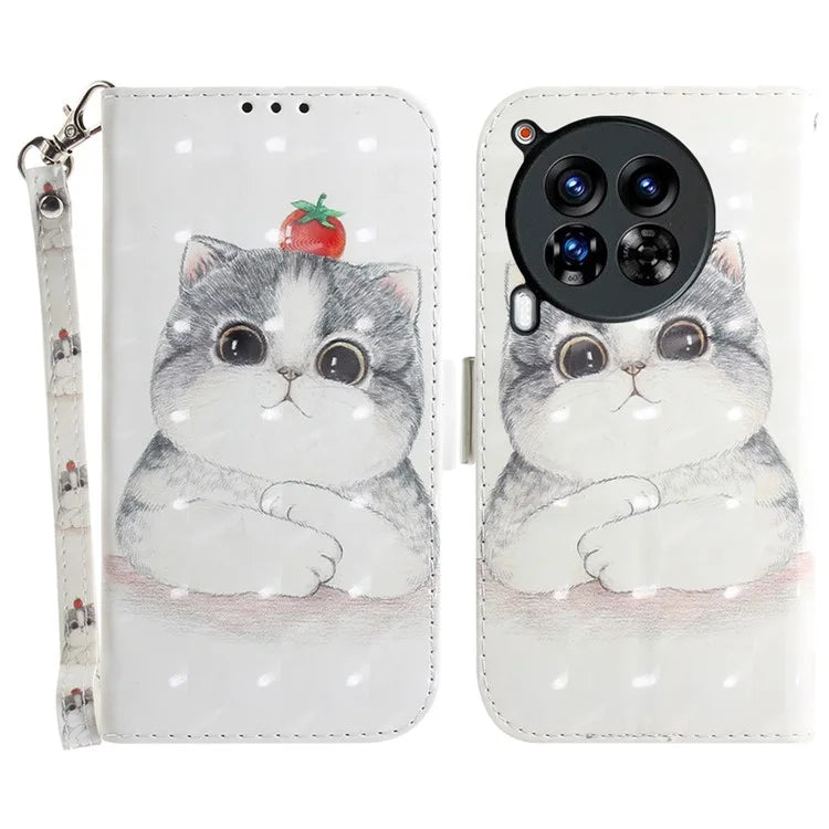 For TECNO Camon 30 Premier 5G Case Pattern Print PU Leather Wallet Phone Cover