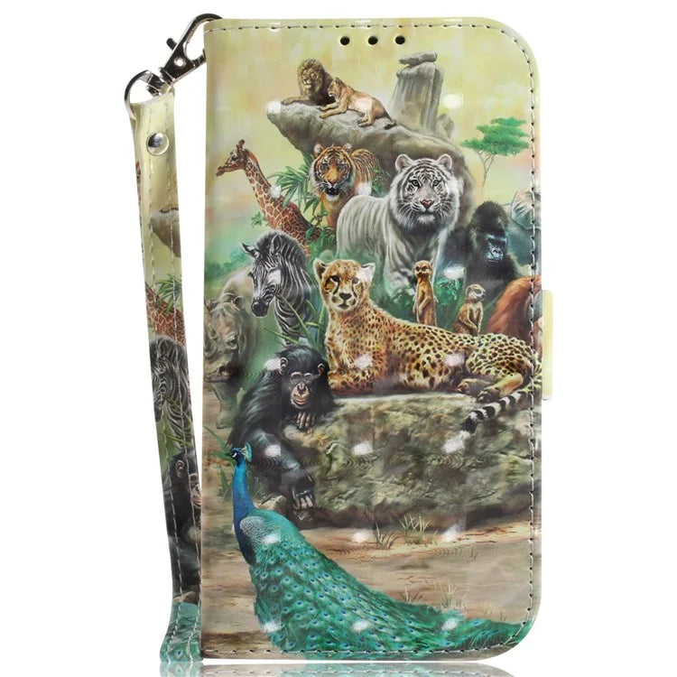 For TECNO Camon 30 Premier 5G Case Pattern Print PU Leather Wallet Phone Cover
