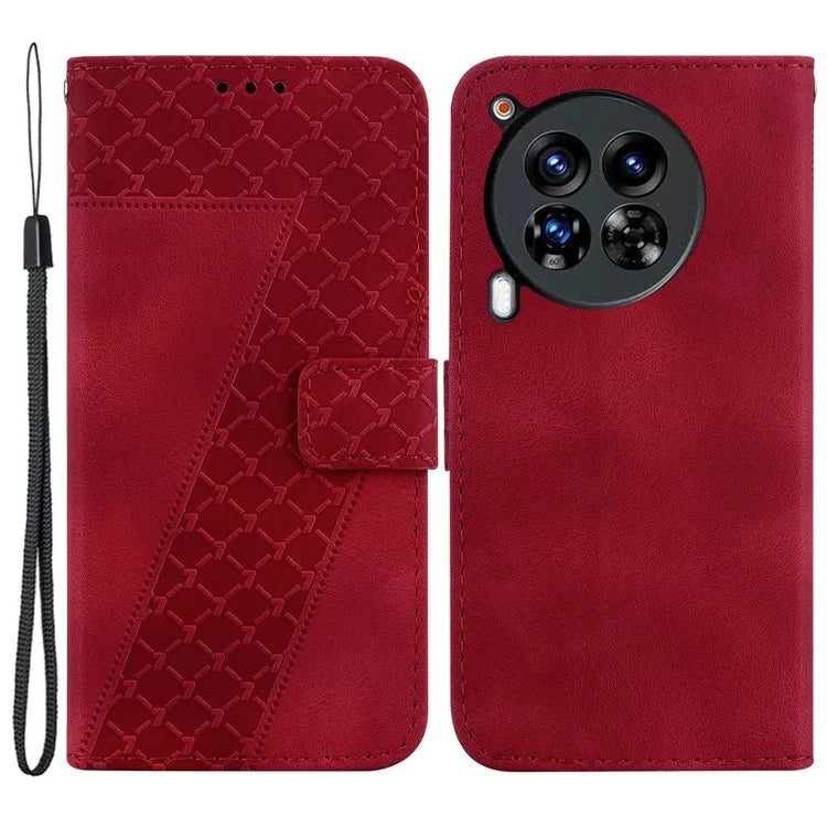 For TECNO Camon 30 Premier 5G Wallet Case Pattern Imprint Leather Stand Phone Cover
