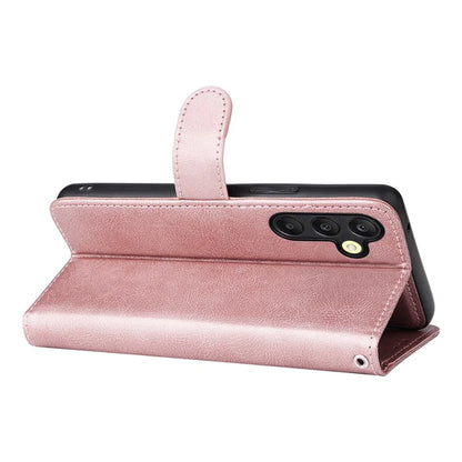 KT Leather Series-3 For Samsung Galaxy A25 5G (Global) (161.0 X 76.5 X 8.3mm) Case PU Leather Phone Cover Detachable Wallet