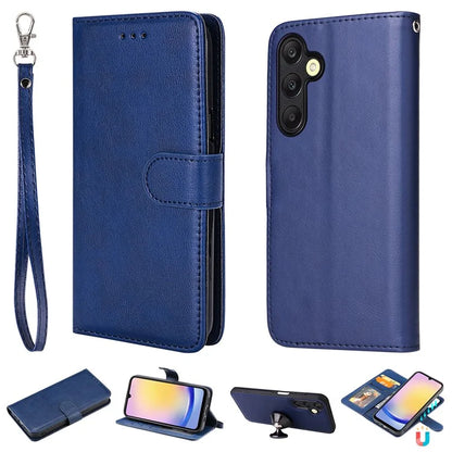 KT Leather Series-3 For Samsung Galaxy A25 5G (Global) (161.0 X 76.5 X 8.3mm) Case PU Leather Phone Cover Detachable Wallet