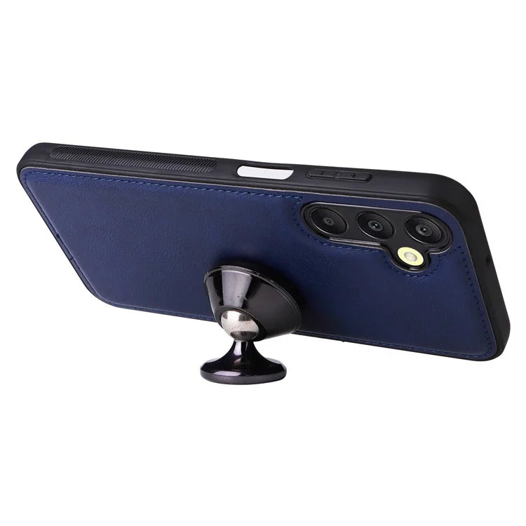 KT Leather Series-3 For Samsung Galaxy A25 5G (Global) (161.0 X 76.5 X 8.3mm) Case PU Leather Phone Cover Detachable Wallet