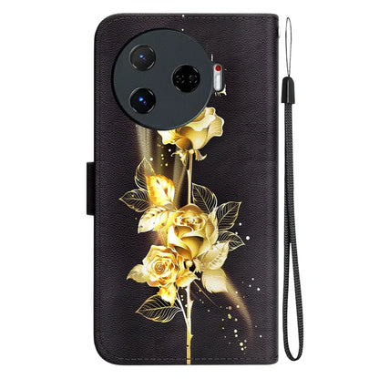 For TECNO Camon 30 Pro 5G Wallet Case Pattern Print Leather Stand Phone Cover