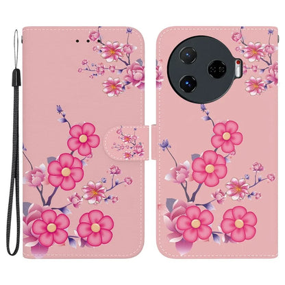 For TECNO Camon 30 Pro 5G Wallet Case Pattern Print Leather Stand Phone Cover