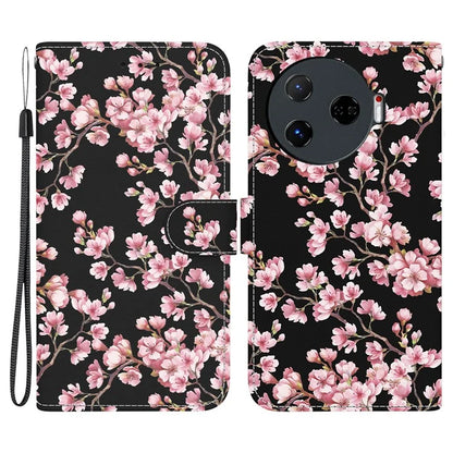 For TECNO Camon 30 Pro 5G Wallet Case Pattern Print Leather Stand Phone Cover