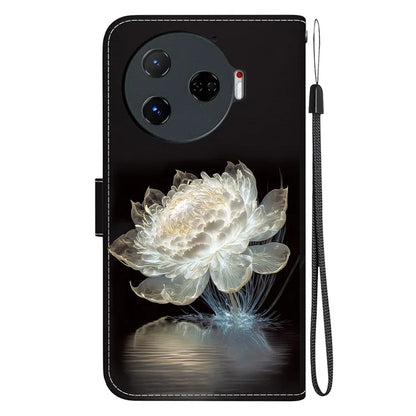 For TECNO Camon 30 Pro 5G Wallet Case Pattern Print Leather Stand Phone Cover
