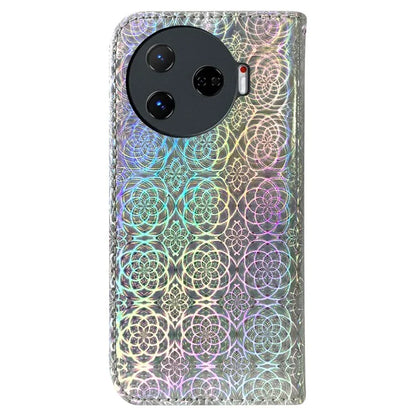 For TECNO Camon 30 Pro 5G Case Dazzling Flower Protective PU Leather Stand Phone Cover