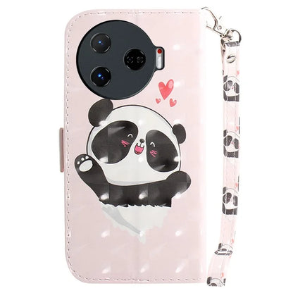 For TECNO Camon 30 Pro 5G Wallet Case Pattern Print PU Leather Stand Phone Cover