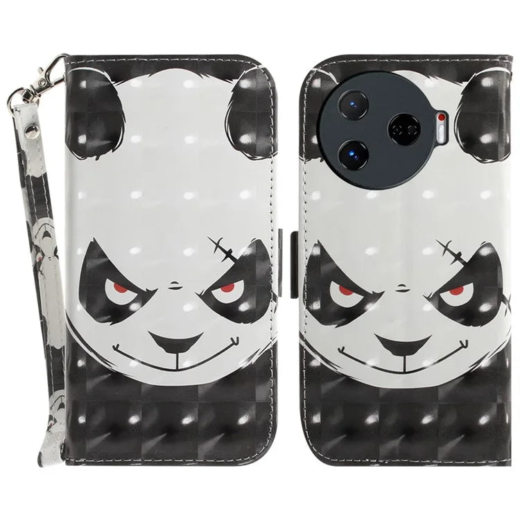 For TECNO Camon 30 Pro 5G Wallet Case Pattern Print PU Leather Stand Phone Cover