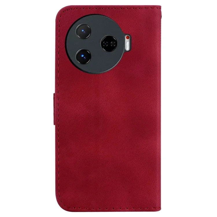 For TECNO Camon 30 Pro 5G Stand Case Pattern Imprint Leather Phone Cover with Wallet