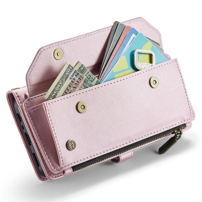 CASEME C36 Series For Samsung Galaxy A32 5G / M32 5G Phone Case PU Leather Wallet Stand Cover with 2 Straps