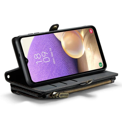 CASEME C36 Series For Samsung Galaxy A32 5G / M32 5G Phone Case PU Leather Wallet Stand Cover with 2 Straps