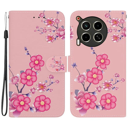 For TECNO Camon 30 4G / 30 5G Stand Case Pattern Print Leather Wallet Phone Cover