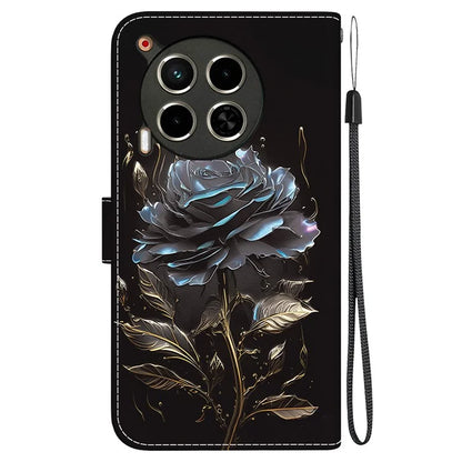 For TECNO Camon 30 4G / 30 5G Stand Case Pattern Print Leather Wallet Phone Cover