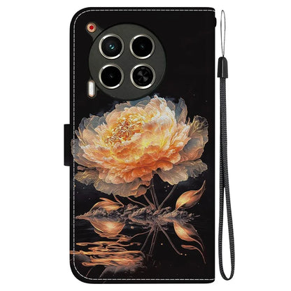 For TECNO Camon 30 4G / 30 5G Stand Case Pattern Print Leather Wallet Phone Cover