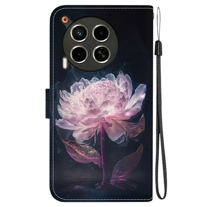 For TECNO Camon 30 4G / 30 5G Stand Case Pattern Print Leather Wallet Phone Cover