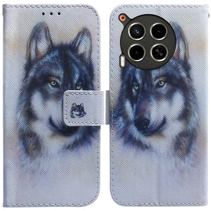 For TECNO Camon 30 4G / 30 5G Case Pattern Print Anti-Drop PU Leather Wallet Phone Cover