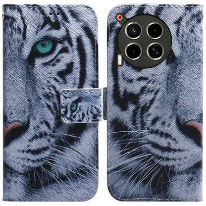 For TECNO Camon 30 4G / 30 5G Case Pattern Print Anti-Drop PU Leather Wallet Phone Cover