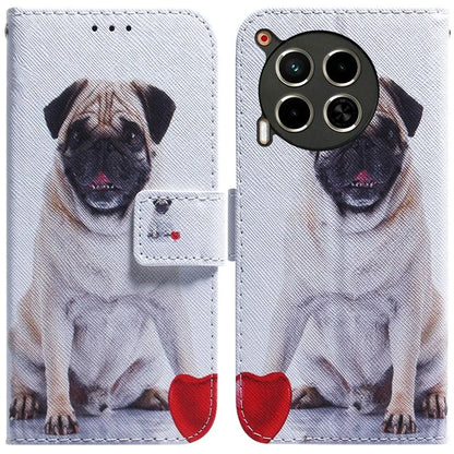 For TECNO Camon 30 4G / 30 5G Case Pattern Print Anti-Drop PU Leather Wallet Phone Cover