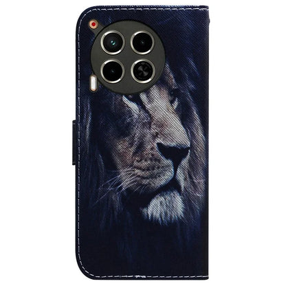 For TECNO Camon 30 4G / 30 5G Case Pattern Print Anti-Drop PU Leather Wallet Phone Cover