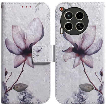 For TECNO Camon 30 4G / 30 5G Case Pattern Print Anti-Drop PU Leather Wallet Phone Cover