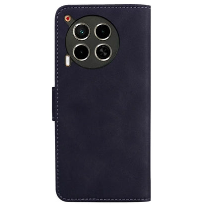 For TECNO Camon 30 4G / 30 5G Wallet Phone Case Solid Color Leather Stand Phone Cover