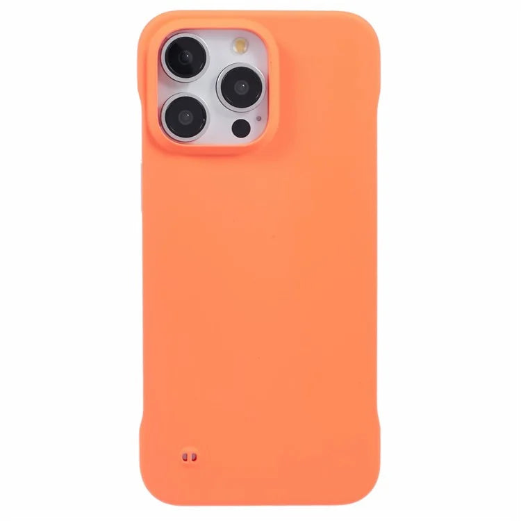 For iPhone 15 Pro Frameless Case Hard PC Phone Cover Ultra-Thin Lightweight